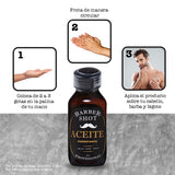 Aceite Para Barba Y Cabello Hidratación Profunda Con Bergamota