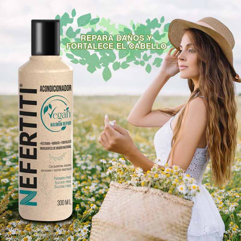 Acondicionador Vegan - Hidratación Natural y Suavidad para Todo Tipo de Cabello