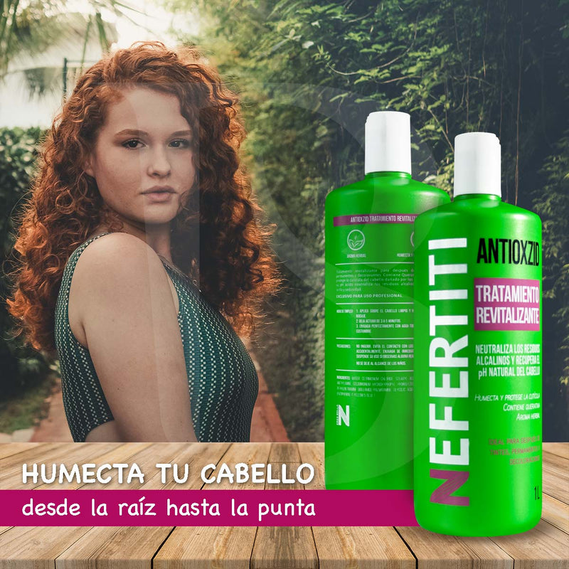 Tratamiento Antioxzid Nefertiti con Keratina 1lt