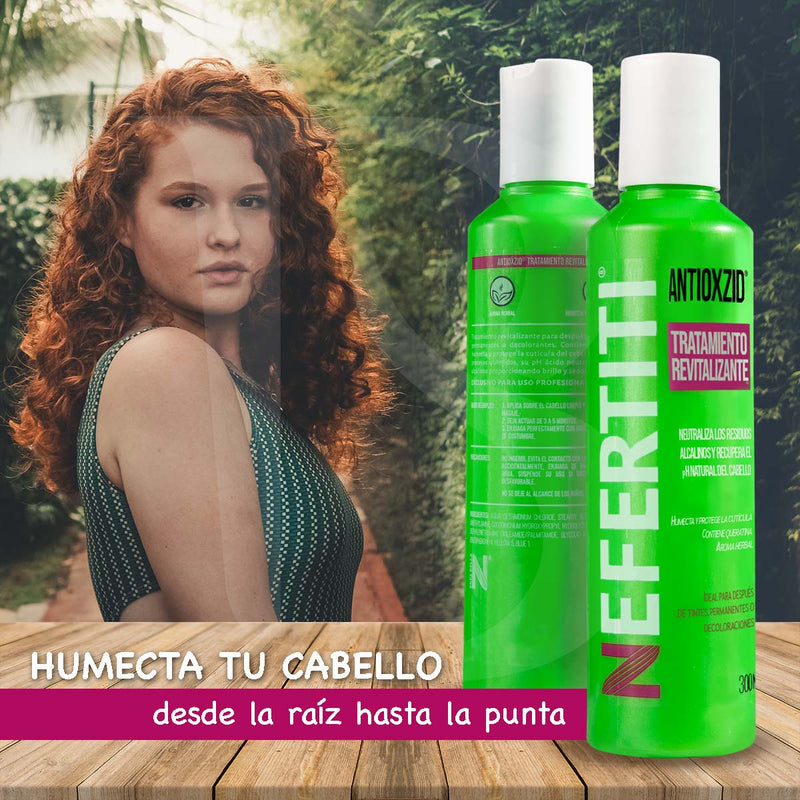 Tratamiento Antioxzid Con Keratina Post Tinte Restaura Y Humecta 300 ML