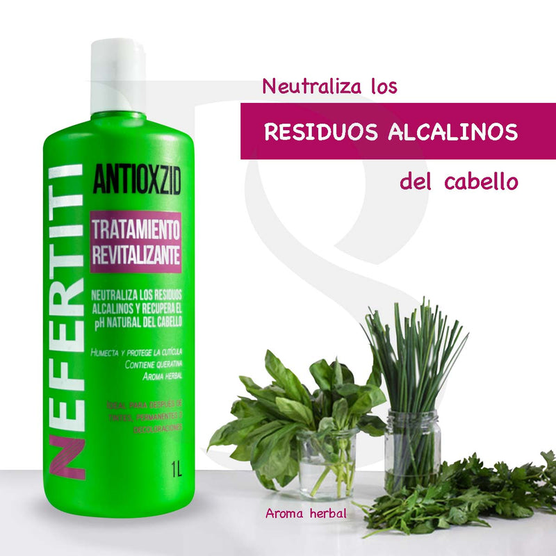 Tratamiento Antioxzid Nefertiti con Keratina 1lt