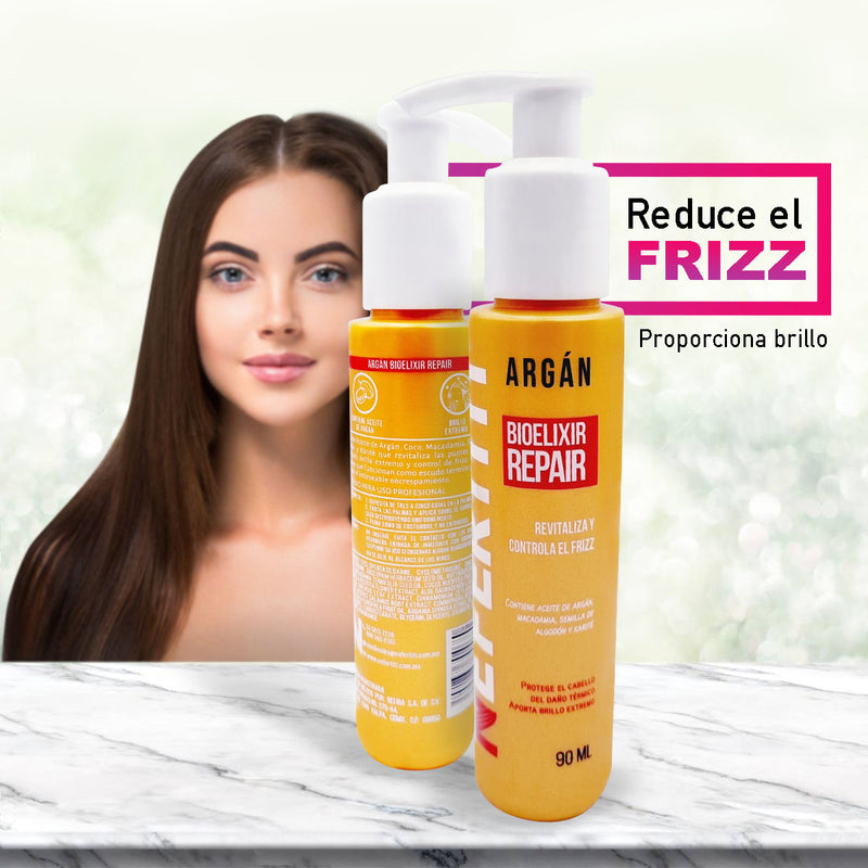 Tratamiento Cabello Maltratado Bioelixir Argan Nefertiti 90ml