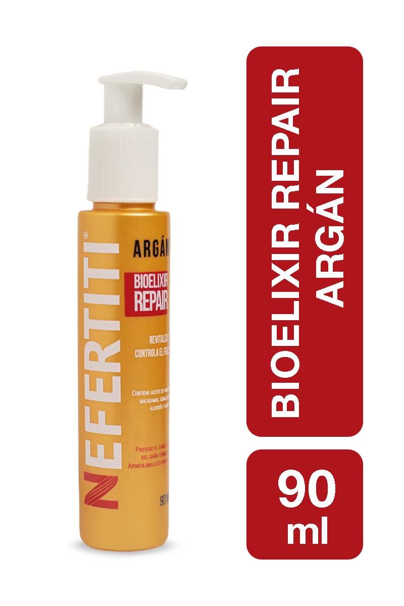 Tratamiento Cabello Maltratado Bioelixir Argan Nefertiti 90ml