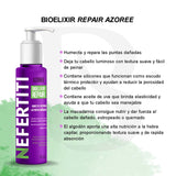 Tratamiento Bioelixir Azoree para Cabello Maltratado Para Puntas Dañadas Nefertiti 90ml