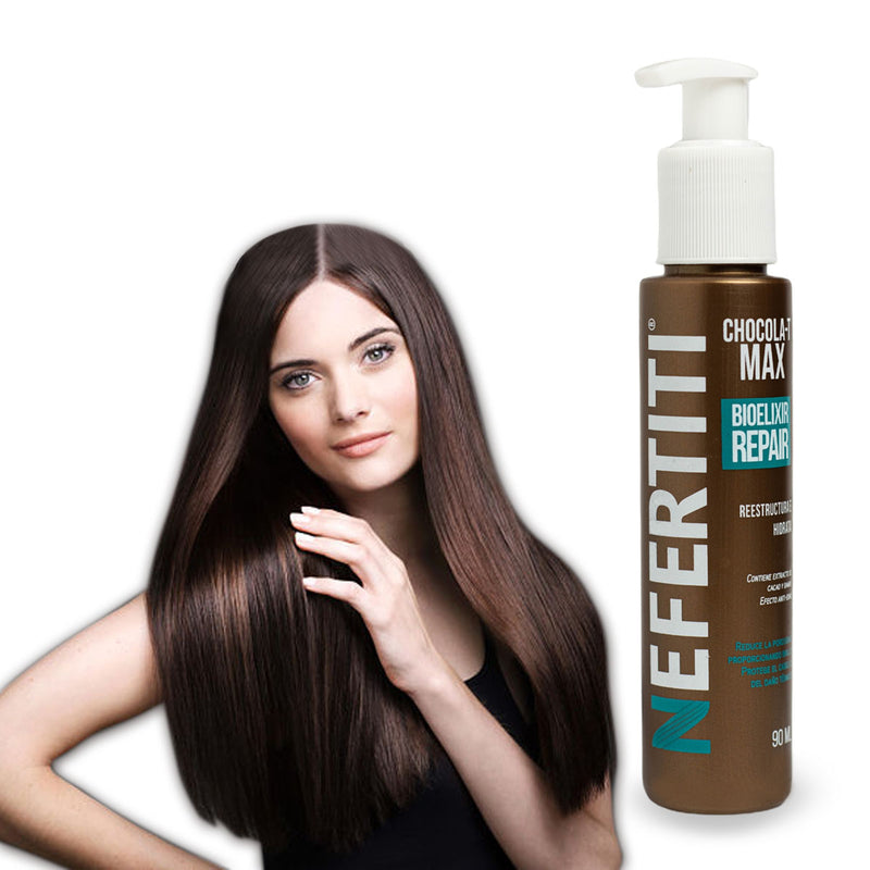 Tratamiento Para Cabello Maltratado Bioelixir de Chocola-T Nefertiti 90ml