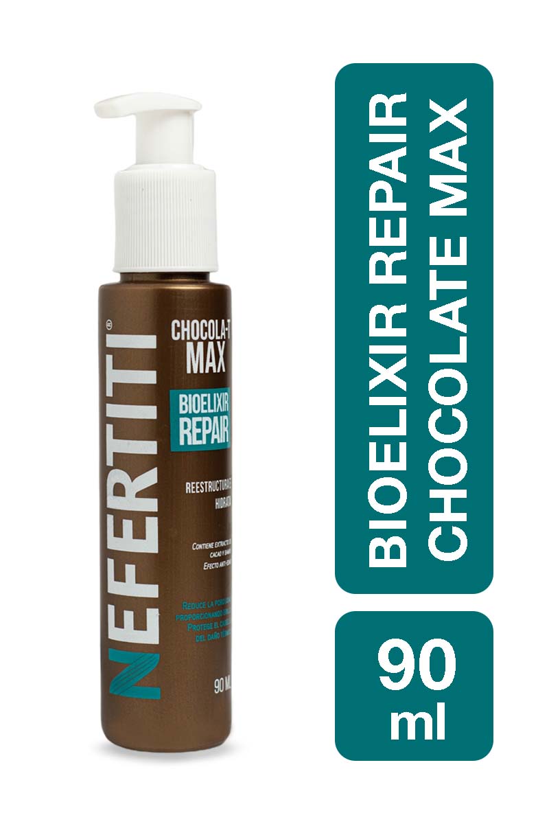 Tratamiento Para Cabello Maltratado Bioelixir de Chocola-T Nefertiti 90ml