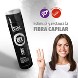 Tratamiento capilar bótox detox con ácido hialurónico, colágeno y keratina para reparación e hidratación profunda de cabello dañado