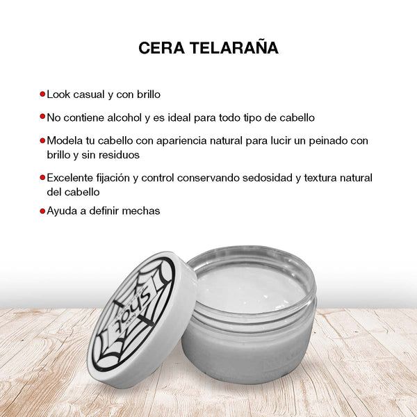 Cera Telaraña Kolor Shot Fijación Fuerte Con Cera De Abeja