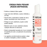Crema Rizos Anti Frizz Para Peinar - Hidratación y Definición Ideal Para Cabello Rizado