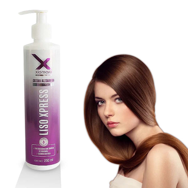 Crema Alisadora Sin Enjuague Con Keratina Liso Xpress Xiomara