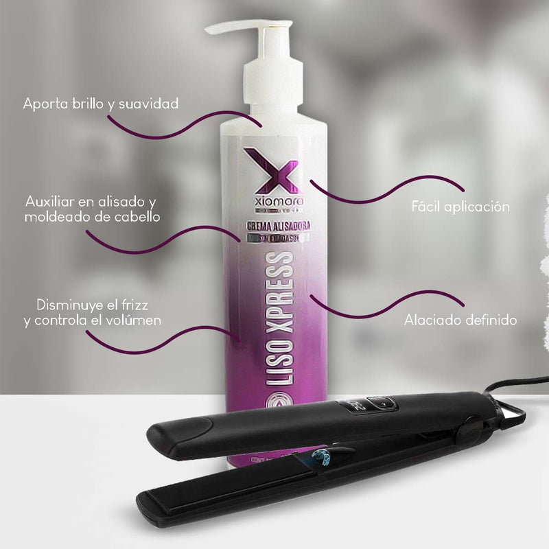 Crema Alisadora Sin Enjuague Con Keratina Liso Xpress Xiomara