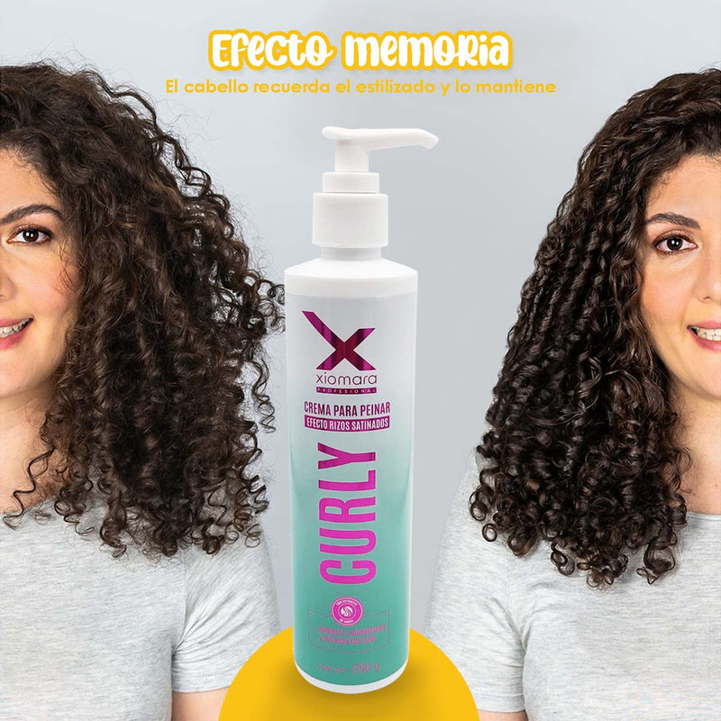 Crema Rizos Xiomara con Aceite de Coco y Karité