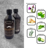 Shampoo De Bergamota + Cola De Caballo Barber Shot 120ml