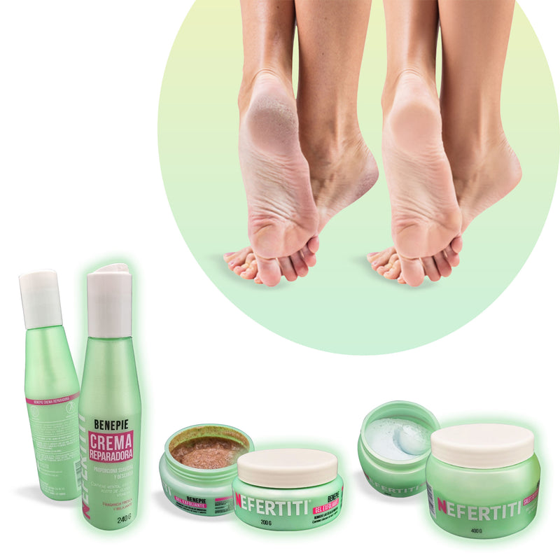 Kit De Pedicure Profesional + Cosmetiquera Benepie Nefertiti