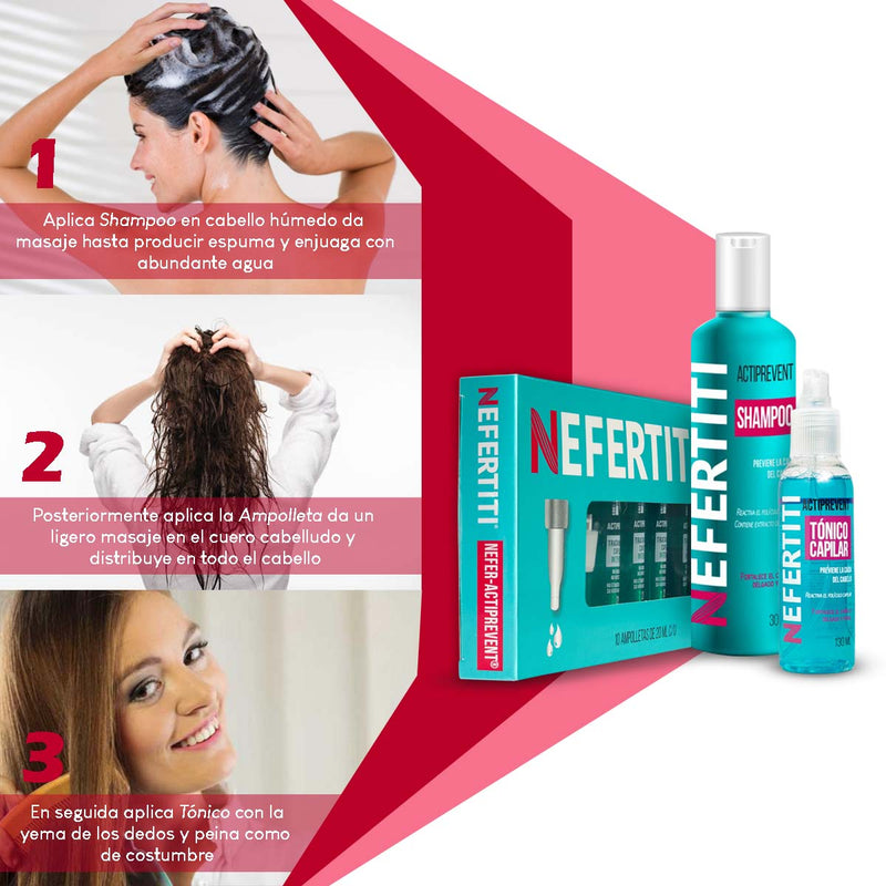 Kit Actiprevent Anticaída - Shampoo, Tónico y Ampolletas en Bolsa de Regalo