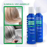 Shampoo y Tratamiento Bleu - Hidratación y Reparación Capilar