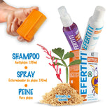 Kit para Piojos Sin Insecticidas - Elimina y Protege sin Irritación