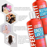 Kit Loción Ondulante + Neutralizante - Rizos en Cabello Teñido