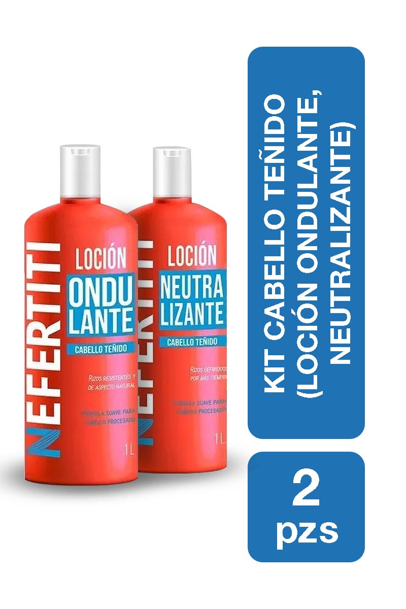 Kit Loción Ondulante + Neutralizante - Rizos en Cabello Teñido