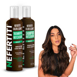 Kit Shampoo y Matizador Chocolate - Brillo, Nutrición y Tono Uniforme