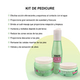 Kit De Pedicure Profesional + Cosmetiquera Benepie Nefertiti