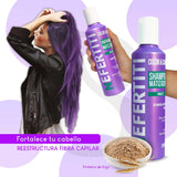 Matizador Violeta + Tratamiento Keratina Nefertiti 2p 300ml c/u