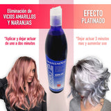 Shampoo Matizador Morado Le Bleu - Tono Frío y Sin Parabenos