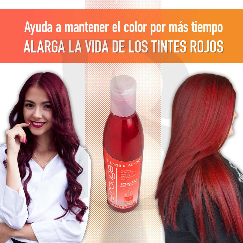 Shampoo Matizador Rojo Sin Parabenos Y Sin Sales 250ml