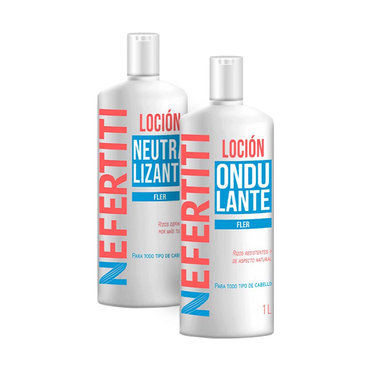 Kit Loción Ondulante + Neutralizante Fler - Rizos Definidos y Duradero ...