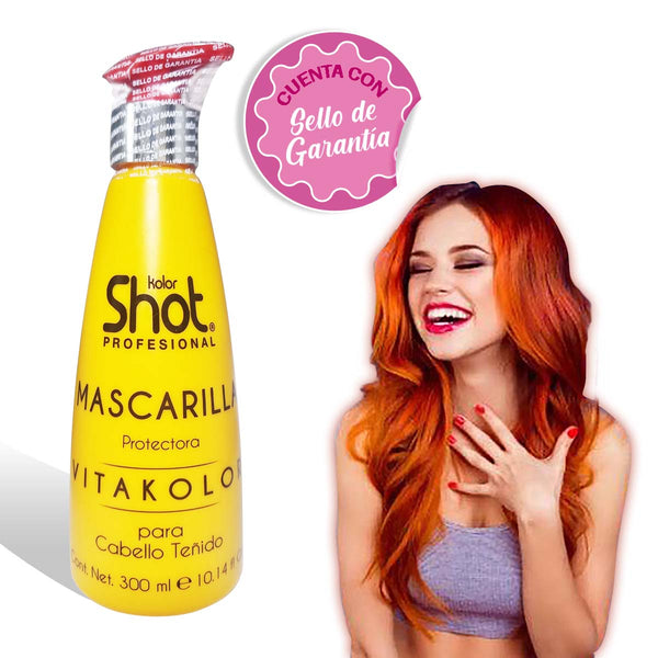 Mascarilla Capilar Vitakolor Para Cabello Teñido + Keratina 300ml