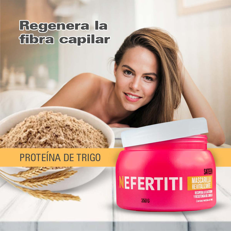 Mascarilla Sateen Revitalizante - Hidratación y Reparación