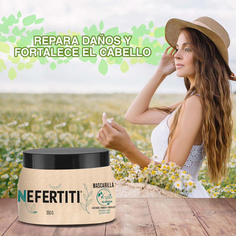 Mascarilla Vegan - Hidratación Profunda y Reparación Capilar