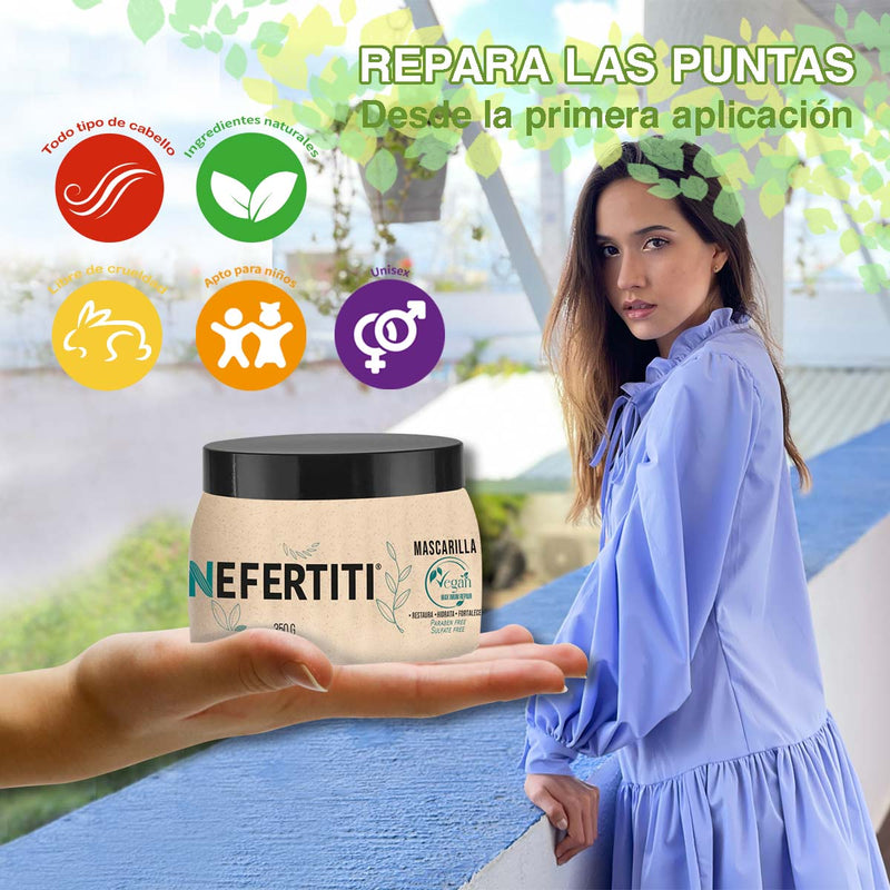 Mascarilla Vegan - Hidratación Profunda y Reparación Capilar
