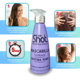 Mascarilla Biotina Pura Con Colageno Kolor Shot 300 ml