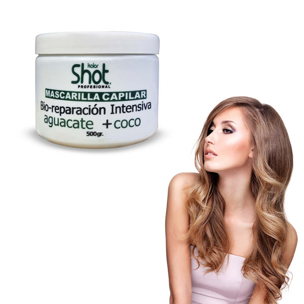 mascarilla capilar reparación intensiva aguacate mas coco 500gr