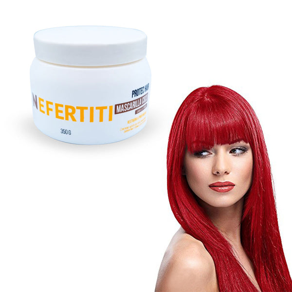 Mascarilla Para Cabello Teñido Coco con Keratina Nefertiti 350gr