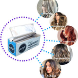 Papel Aluminio Profesional para Mechas, Balayage y Decoloraciones | Resistente al Calor, Evita Escurrimientos y Manchas, Ideal para Coloraciones y Reflejos