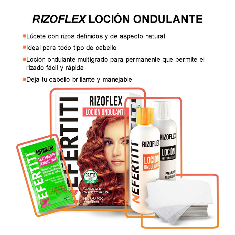 Kit Rizoflex - Permanente para Rizos Definidos y Naturales