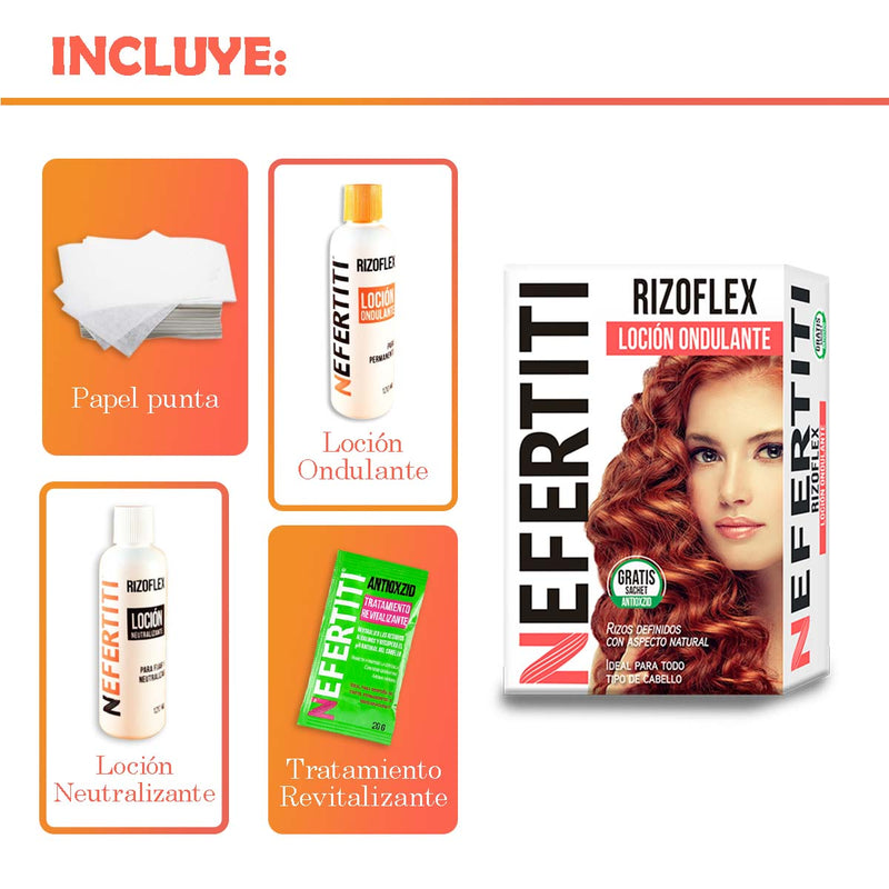 Kit Rizoflex - Permanente para Rizos Definidos y Naturales