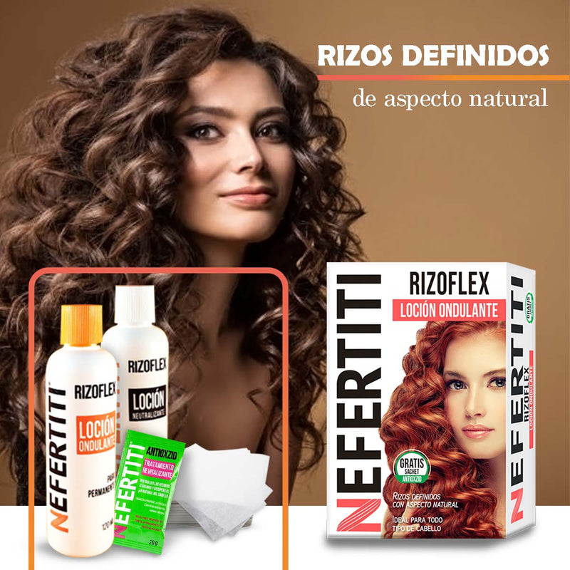 Kit Rizoflex - Permanente para Rizos Definidos y Naturales