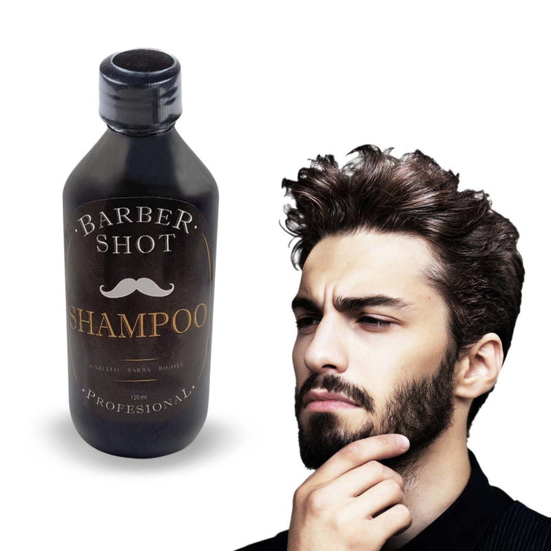 Shampoo De Bergamota + Cola De Caballo Barber Shot 120ml