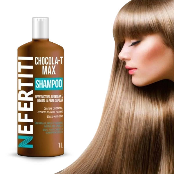 Shampoo Chocola-t Max con Cacao Hidratante y Nutritivo 1L