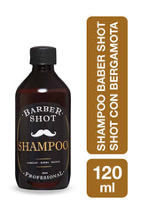 Shampoo De Bergamota + Cola De Caballo Barber Shot 120ml