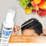 Shampoo Sin Sal Para Control De Caspa Nefertiti 300ml
