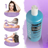 Shampoo Cola De Caballo Fortificante Para Crecimiento de cabello Nefertiti 1 Litro
