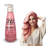 Shampoo Matizador Rosa Fantasía con Pigmentos + Keratina