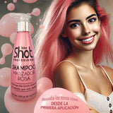 Shampoo Matizador Rosa Fantasía con Pigmentos + Keratina
