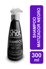 Shampoo Matizador Negro con Keratina y Argán Kolor Shot 300ml