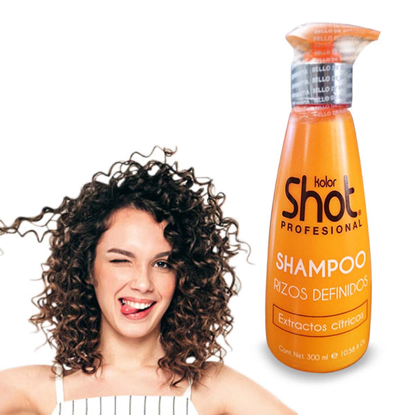 Shampoo Rizos Definidos Kolor Shot Profesional 300ml