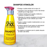 Shampoo VitaKolor Protector De Color Para Cabello Teñido Kolor Shot 300ml